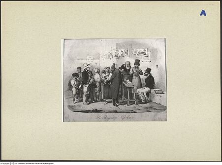 Vorderseite von ICCD [https://rightsstatements.org/page/CNE/1.0/] Neapolitanischer Buchhändler - , bh134569_recto. Foto.