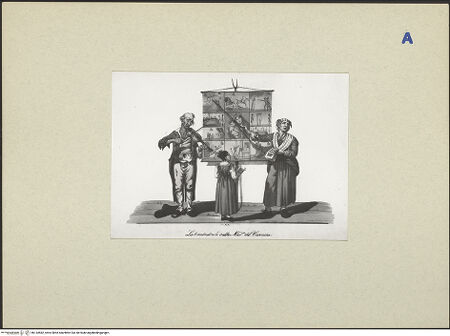 Vorderseite von ICCD [https://rightsstatements.org/page/CNE/1.0/] Die Bänkelsängerin der Madonna del Carmine - , bh134582_recto. Foto.