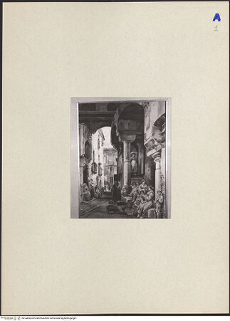 Vorderseite von ICCD [https://rightsstatements.org/page/CNE/1.0/] Volkstümliche Szene vor Sant'Antonio Abate in Neapel - , bh134800_recto. Foto.