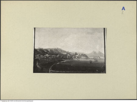 Vorderseite von ICCD [https://rightsstatements.org/page/CNE/1.0/] Ansicht von Neapel - , bh134847_recto. Foto.