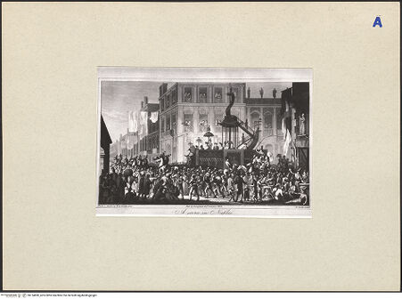 Vorderseite von ICCD [https://rightsstatements.org/page/CNE/1.0/] Karnevalsszene in Neapel - , bh134890_recto. Foto.