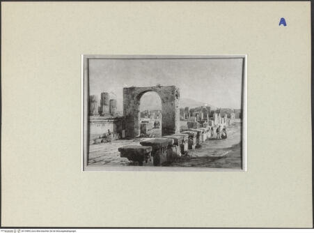 Vorderseite von ICCD [https://rightsstatements.org/page/CNE/1.0/] Die Ausgrabungen in Pompeji - , bh134895_recto. Foto.