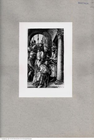 Vorderseite von  [http://creativecommons.org/publicdomain/mark/1.0/] Christus vor Pilatus - , bh134970. Foto.