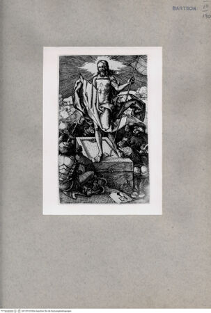 Vorderseite von  [http://creativecommons.org/publicdomain/mark/1.0/] Auferstehung Christi - , bh135163. Foto.