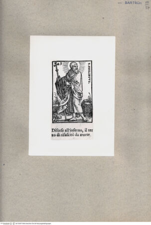 Vorderseite von  [http://creativecommons.org/publicdomain/mark/1.0/] Heiliger Philippus - , bh136557. Foto.