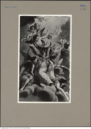 Vorderseite von ICCD [https://www.deutsche-digitale-bibliothek.de/content/lizenzen/rv-ez/] Die Apotheose Papst Pius V. - Gesamtansicht, bh137368_recto. Foto.