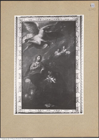 Vorderseite von ICCD [https://www.deutsche-digitale-bibliothek.de/content/lizenzen/rv-ez/] Die Muttergottes erscheint dem Heiligen Antonius - , bh137829_recto. Foto.