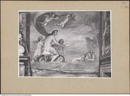 Vorderseite von ICCD [https://www.deutsche-digitale-bibliothek.de/content/lizenzen/rv-ez/] Geschichte des PhaetonGalatea auf Delphin - Gesamtansicht, bh137862_recto. Foto.