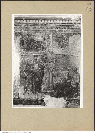 Vorderseite von ICCD [https://www.deutsche-digitale-bibliothek.de/content/lizenzen/rv-ez/] Heiliger Bischof; heiliger Rochus; Hiob auf dem MisthaufenHiob auf dem Misthaufen - , bh139077_recto. Foto.