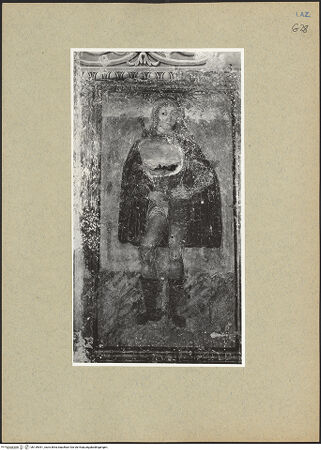 Vorderseite von ICCD [https://www.deutsche-digitale-bibliothek.de/content/lizenzen/rv-ez/] Heiliger Bischof; heiliger Rochus; Hiob auf dem MisthaufenHeiliger Rochus - Heilige Rochus, bh139091_recto. Foto.