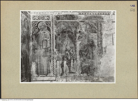 Vorderseite von ICCD [https://www.deutsche-digitale-bibliothek.de/content/lizenzen/rv-ez/] HeiligendarstellungenDie heiligen Rochus und Bibiana - Gesamtansicht, bh139147_recto. Foto.