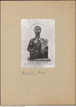 Vorderseite von unbekannt [https://www.deutsche-digitale-bibliothek.de/content/lizenzen/rv-ez/] Reliquiar der heiligen Barbara - Frontalansicht, bh139151_recto. Foto.