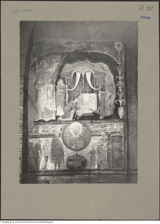 Vorderseite von Sopr.Mon.Laz. [https://www.deutsche-digitale-bibliothek.de/content/lizenzen/rv-ez/] Szenen aus dem Leben des heiligen KlemensDas Wunder am Grab des Klemens in Cherson - Gesamtansicht, bh139535_recto. Foto.