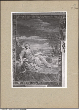 Vorderseite von ICCD [https://www.deutsche-digitale-bibliothek.de/content/lizenzen/rv-ez/] Geschichte des PhaetonKlagende Mutter Erde - Detail: Allegorie der Erde (Malenconico per la terra), bh139806_recto. Foto.