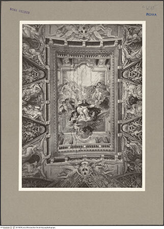 Vorderseite von Bibliotheca Hertziana [https://www.deutsche-digitale-bibliothek.de/content/lizenzen/rv-fz/] Glorie des heiligen Dominicus - , bh140090_recto. Foto: Rigamonti, F..