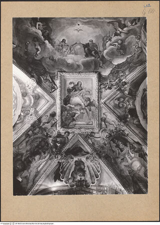 Vorderseite von ICCD [https://www.deutsche-digitale-bibliothek.de/content/lizenzen/rv-ez/] Mariä Himmelfahrt, Trinität und Propheten - Teilansicht, bh140629_recto. Foto.