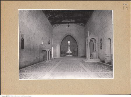 Vorderseite von ICCD [https://www.deutsche-digitale-bibliothek.de/content/lizenzen/rv-ez/] Sant'AgostinoSant'Agostino - Langhaus, nach Osten, bh140848_recto. Foto.