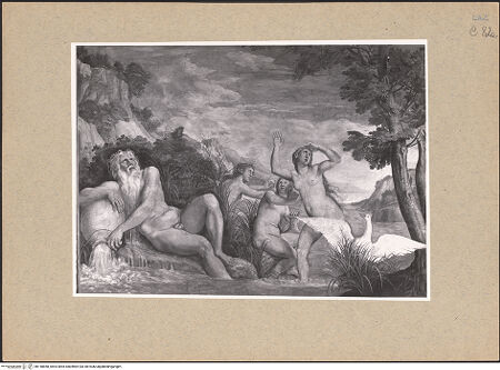 Vorderseite von ICCD [https://www.deutsche-digitale-bibliothek.de/content/lizenzen/rv-ez/] Geschichte des PhaetonFlußgott Eridanus (Po), Heliaden und Cycnus - Gesamtansicht, bh140858_recto. Foto.