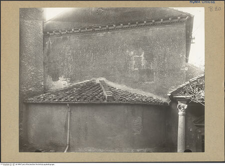 Vorderseite von P.C.A.S. [https://www.deutsche-digitale-bibliothek.de/content/lizenzen/rv-ez/] Sant'Agnese fuori le Mura - Blick auf die Apsis, bh140967_recto. Foto.