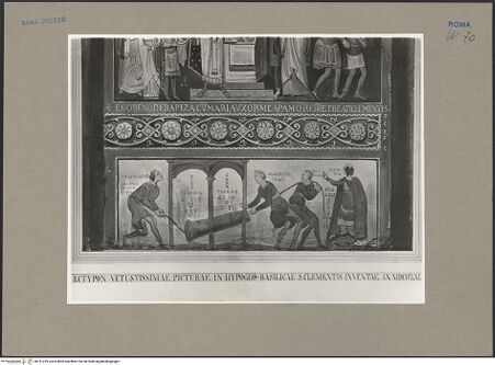 Vorderseite von ICCD [https://www.deutsche-digitale-bibliothek.de/content/lizenzen/rv-ez/] Die Messe des heiligen Klemens - , bh141259_recto. Foto.