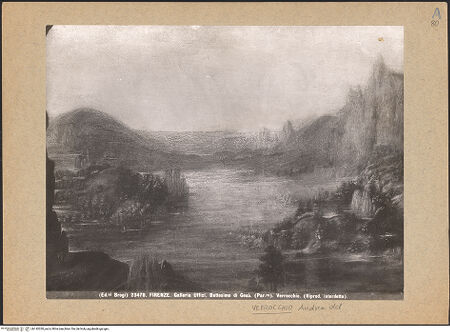 Vorderseite von Alinari [https://www.deutsche-digitale-bibliothek.de/content/lizenzen/rv-fz/] Taufe Christi - , bh142020_recto. Foto.