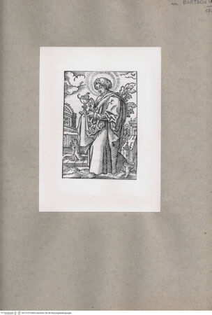 Vorderseite von  [http://creativecommons.org/publicdomain/mark/1.0/] Heiliger Johannes - , bh151074. Foto.