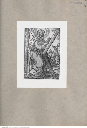 Vorderseite von  [http://creativecommons.org/publicdomain/mark/1.0/] Heiliger Andreas - , bh151173. Foto.