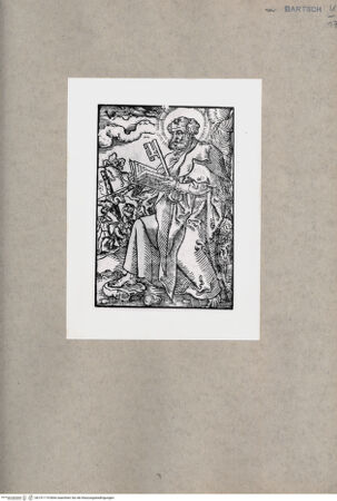 Vorderseite von  [http://creativecommons.org/publicdomain/mark/1.0/] Heiliger Petrus - , bh151174. Foto.