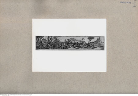 Vorderseite von  [http://creativecommons.org/publicdomain/mark/1.0/] Jagd - , bh151436. Foto.