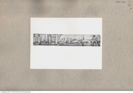 Vorderseite von  [http://creativecommons.org/publicdomain/mark/1.0/] Jagd - , bh151445. Foto.