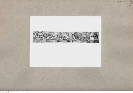 Vorderseite von  [http://creativecommons.org/publicdomain/mark/1.0/] Jagd - , bh151554. Foto.