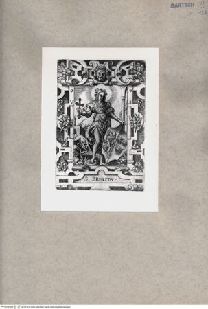 Vorderseite von  [http://creativecommons.org/publicdomain/mark/1.0/] Heilige Brigitta - , bh151876. Foto.