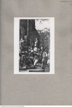 Vorderseite von  [http://creativecommons.org/publicdomain/mark/1.0/] Die Handwaschung des Pilatus - , bh152278. Foto.