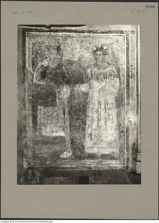 Vorderseite von Hutzel, Max [https://www.deutsche-digitale-bibliothek.de/content/lizenzen/rv-ez/] Heiligenzyklus - Hl. Laurentius und Hl. Stephanus, bh152424_recto. Foto: Hutzel, Max.