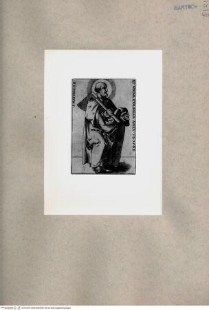 Vorderseite von  [http://creativecommons.org/publicdomain/mark/1.0/] Heiliger Matthias - , bh152597. Foto.