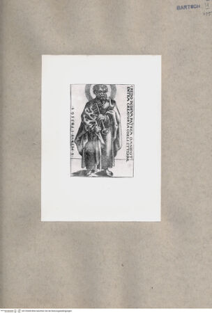 Vorderseite von  [http://creativecommons.org/publicdomain/mark/1.0/] Heiliger Petrus - , bh152608. Foto.