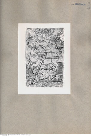 Vorderseite von  [http://creativecommons.org/publicdomain/mark/1.0/] Heiliger Georg - , bh152609. Foto.