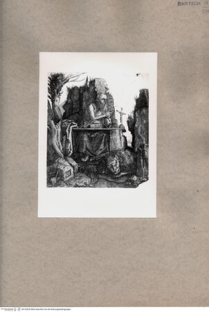 Vorderseite von  [http://creativecommons.org/publicdomain/mark/1.0/] Heiliger Hieronymus - , bh152630. Foto.