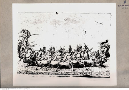 Vorderseite von Böhm, Venedig [http://creativecommons.org/publicdomain/mark/1.0/] Geschmückte Barke (aus der Serie "I numi a diporto su l`Adriatico. Descrizione...") - , bh153837. Foto.