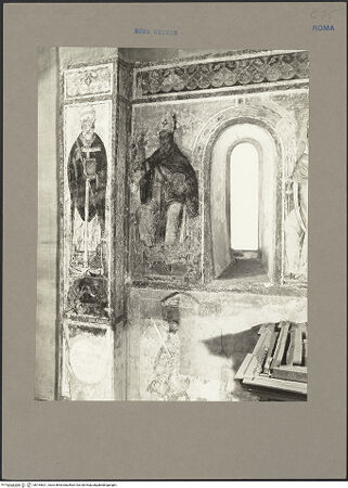 Vorderseite von Hutzel, Max [https://www.deutsche-digitale-bibliothek.de/content/lizenzen/rv-ez/] Heiligenzyklus - Fresken im linken Seitenschiff, bh154621_recto. Foto: Hutzel, Max.