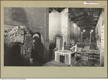 Vorderseite von Hutzel, Max [https://www.deutsche-digitale-bibliothek.de/content/lizenzen/rv-ez/] Sant'Alessandro - Inneres, Blick aus Süden, bh154655_recto. Foto: Hutzel, Max.