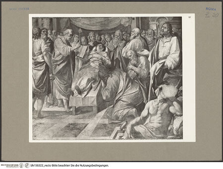 Vorderseite von Bibliotheca Hertziana [https://www.deutsche-digitale-bibliothek.de/content/lizenzen/rv-fz/] MarienzyklusMarientod - , bh155322_recto. Foto: Rigamonti.