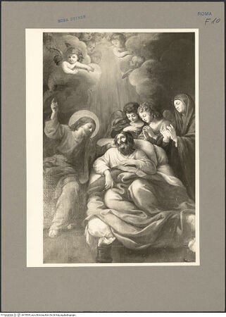 Vorderseite von Hutzel, Max [https://www.deutsche-digitale-bibliothek.de/content/lizenzen/rv-fz/] Der Tod des heiligen Joseph - Detail, bh155335_recto. Foto: Hutzel, Max.