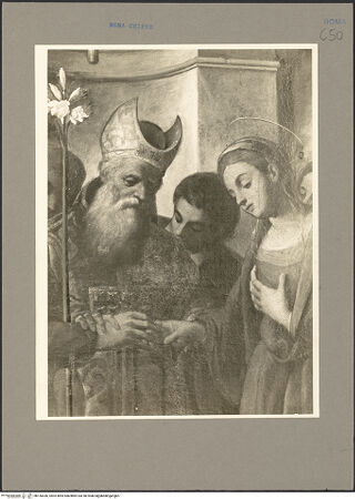 Vorderseite von Hutzel, Max [https://www.deutsche-digitale-bibliothek.de/content/lizenzen/rv-fz/] HochaltarVermählung Mariae - , bh155336_recto. Foto: Hutzel, Max.