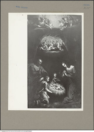 Vorderseite von Bibliotheca Hertziana [https://rightsstatements.org/page/CNE/1.0/] Geburt Christi - , bh155359_recto. Foto: Rigamonti.