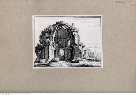 Vorderseite von Bibliotheca Hertziana [http://creativecommons.org/publicdomain/mark/1.0/] ... - , bh155633. Foto.