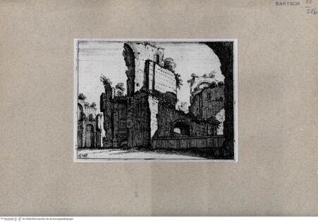 Vorderseite von Bibliotheca Hertziana [http://creativecommons.org/publicdomain/mark/1.0/] , bh155646. Foto.