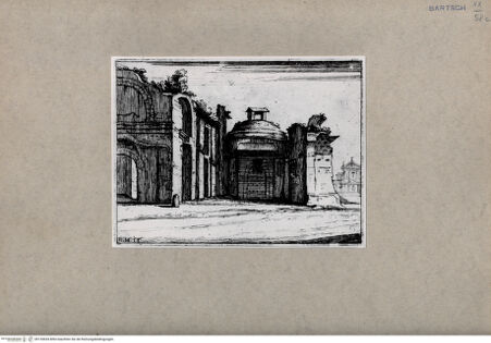 Vorderseite von Bibliotheca Hertziana [http://creativecommons.org/publicdomain/mark/1.0/] ... - , bh155654. Foto.