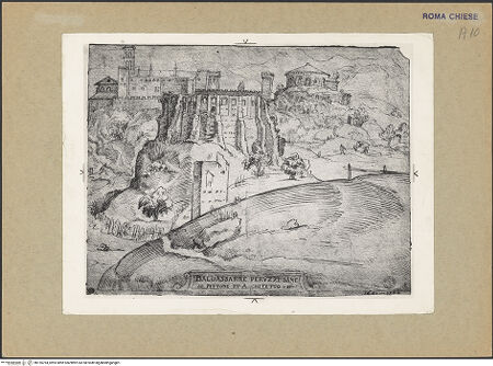 Vorderseite von Réunion des Musées Nationaux? [https://www.deutsche-digitale-bibliothek.de/content/lizenzen/rv-ez/] Blick auf Sant'Agnese und Santa Costanza - , bh155794_recto. Foto.