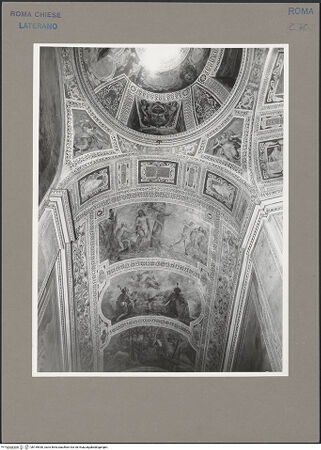 Vorderseite von Getty Research Institute? [https://www.deutsche-digitale-bibliothek.de/content/lizenzen/rv-fz/] Szenen aus dem Alten Testament - Gewölbe: obere drei Bildfelder, bh155930_recto. Foto: Hutzel, Max.